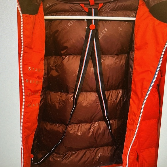 Vibrant Red Women's Ski Jacket - Picture 7 of 14